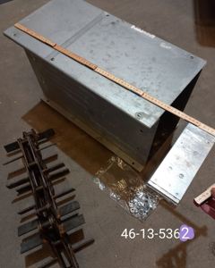 Extension trough chain conveyor K60 0.6m M&M